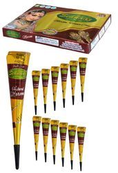 Sehnaaz Maroon Henna Cone, Feature : Skin Friendly, Easy To Apply