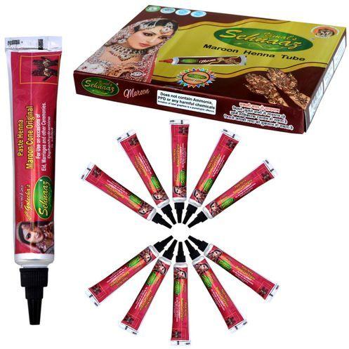 Maroon Henna Tube, Feature : Skin Friendly, Easy To Apply