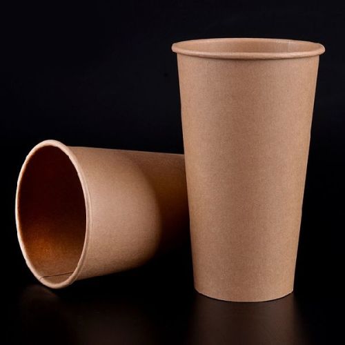 Paper In 190GSM-320GSM Disposable Cup, Style : Single Wall