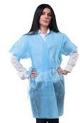 Non-woven Polypropylene (PP) Non Woven Disposable Kimono, Color : Blue/Whie