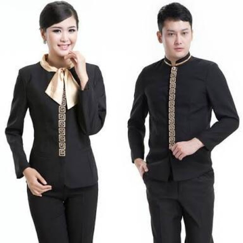 Plain Front Office Uniforms, Feature : Anti Wrinkle, Anti-Shrink, Comfortable