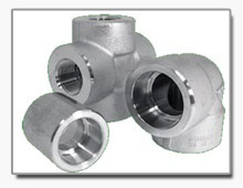 Metal ALLOY STEELFORGED FITTINGS, For Industrial, Color : Metallic, Silver