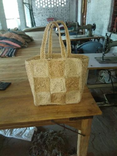 Jute Hand Bag, For Party, Formal, Shape : Rectangular