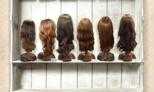 Hair Wigs, Length : Long for Parlour