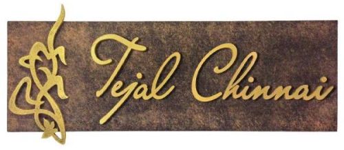 BH-NM-17-000 Textured Wood Name Plate, Length : 15'