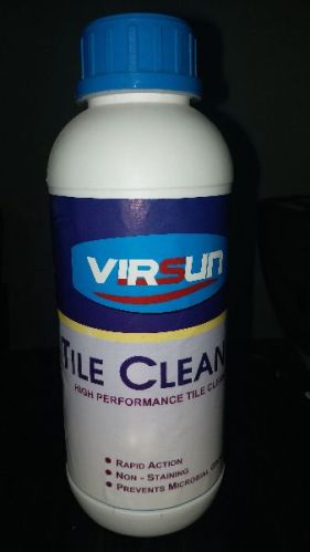 Virsun Sun Tile Cleaner, For Hard Stains Like Oil, Grease Fats, Packaging Size : 1 Ltr