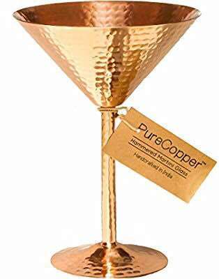 Round Polished Copper Wine Goblet, For Drinking, Gifting, Pattern : Plain