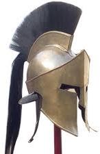 Spartan Helmet, For Home Decor, Color : Silver