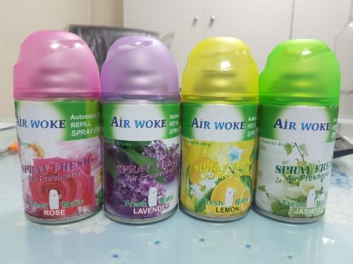 Spray Automatic Air Woke Freshener Refill, Size : Multisizes