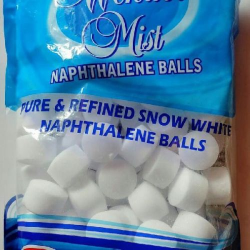 Round Naphthalene Balls, Color : White