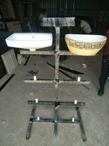 WBDS Wash Basin Display Stand, Size : Customized