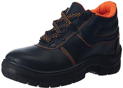 Safety Shoes, For Constructional, Industrial Pupose, Size : 10, 11, 12, 5, 6, 7, 8, 9