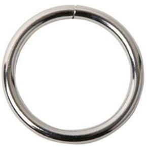 PMV Enterprises Round Stainless Steel Metal Split Key Ring