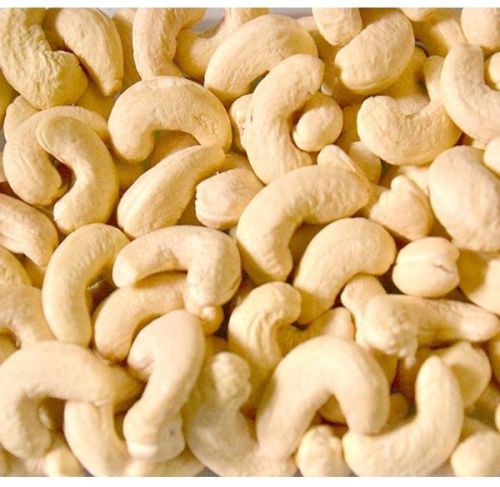 Dried cashew nuts, Packaging Type : Light Cream, White