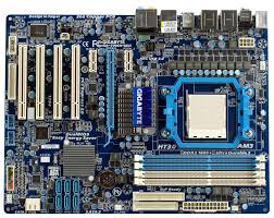 Gigabyte Computer Motherboard, Base Material : Cast Copper Mine