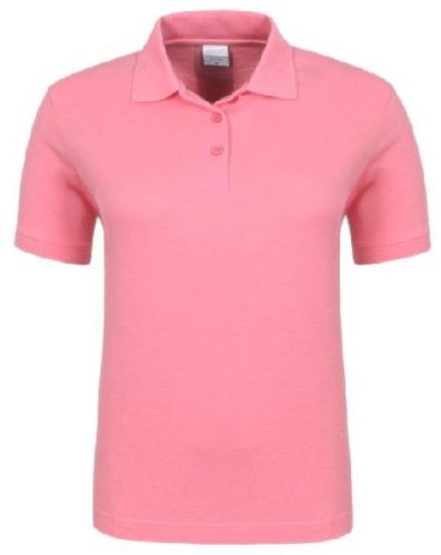 Plain Cotton Fabric Polo T Shirt, Size : M, XL