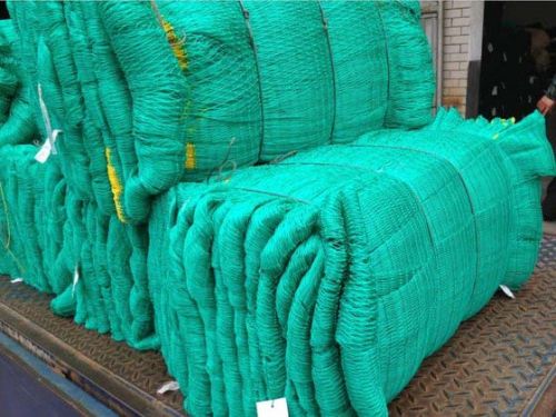 HDPE Fishing Nets, Color : Green