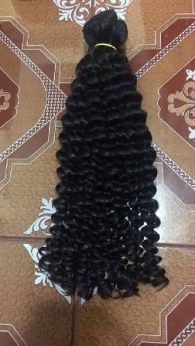 Natural Curly Hair, For Parlour, Personal, Length : 10-20Inch, 15-25Inch, 25-30Inch, 30-35Inch