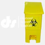 45L Foot Operated Pedal Dustbin, Size : D440 X W280x H550mm