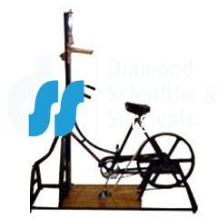 Diamond Dss Bicycle Ergometer, Color : Black