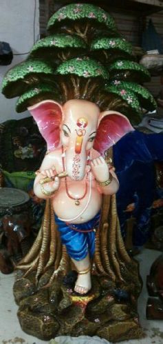 Marble Dust Ganesh Statue, For Home, Office, Hotel Etc., Color : Multi Color