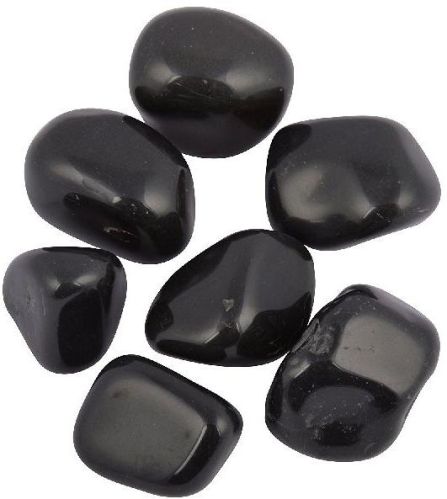 Round Black Pebble Stone