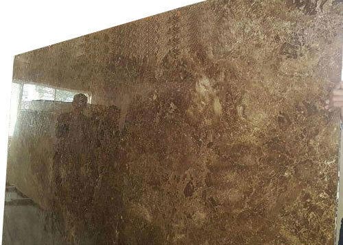 Rectangular Polished Dark Emperador Marble, For Hotel, Kitchen, Office, Restaurant, Pattern : Plain