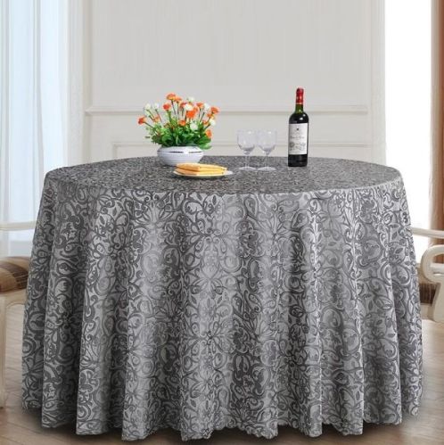 Plain Polyester Table Runner Fabric, Technics : Machine Made