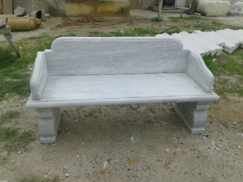 Stone Garden Bench