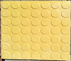 Glossy Finish Dollar Yellow Parking Tile, Feature : Minimal Maintenance, High Durability