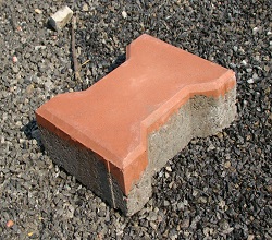 Matt Finish Falcon Red Paver Block, For Pavement