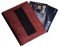 Leather Card Holders, Pattern : Plain