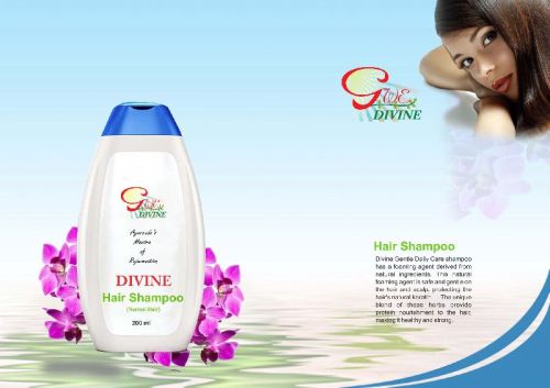 Divine Hair Shampoo, Packaging Type : Plastic Bottle