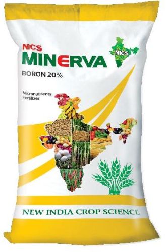 NICS Minerva Boron 20% Micronutrients Fertilizer, For Agriculture, Packaging Size : 25kg