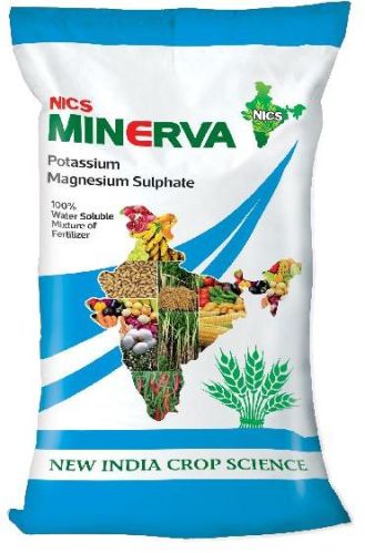 NICS Minerva Potassium Magnesium Sulphate Fertilizer, Purity : 99.98 %