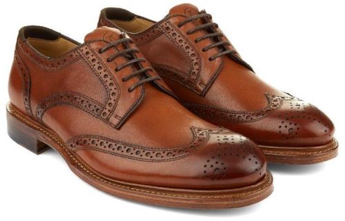 Mens Brogue Shoes, Insole Material : Cotton