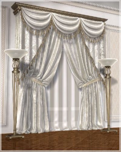 Designer Curtains, For Home, Hotel, Cafe, Etc, Color : Silver, Brown, Red, Etc.