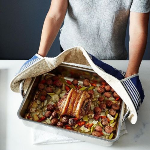 Double Oven Mitts, Color : Red, Blue, Green, Etc.