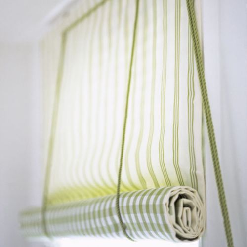 Roll Up Curtains, For Hotels, Home, Color : Silver, Cream, Blue, Etc.