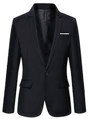 Plain Cotton Fabric Mens Blazers, Technics : Woven