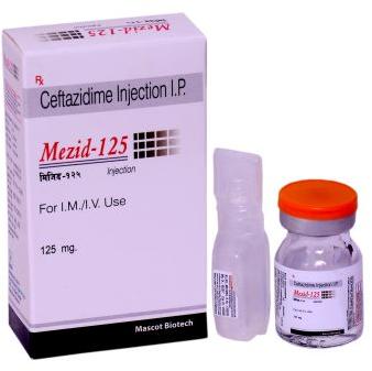 Ceftazidime 125mg Injection