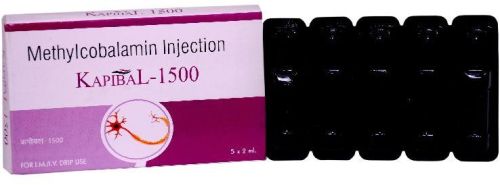 Methylcobalamin 1500 Injection, Form : Liquid
