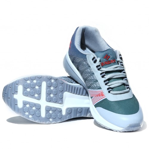 Sagma Mens Mehandi Grey Breathable Shoes, Size : 6, 7, 8, 9, 10