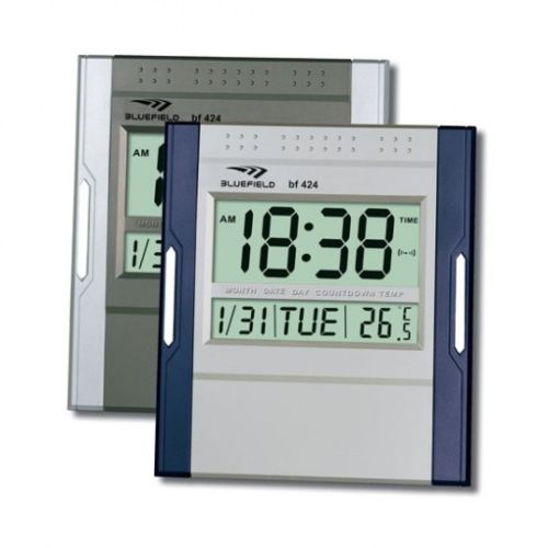 LCD DIGITAL CLOCK WITH ALARM