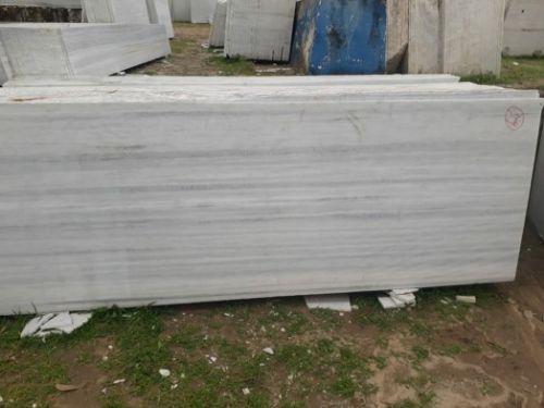 Polished Aarna White Marble Slabs