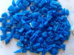 HDPE Blue Drum Regrind