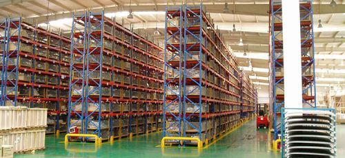 Slotted Angle Shelving, Application : Warehouse