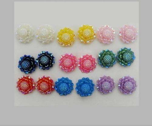Multicolor 9 Pair Of Stud Earrings Sets