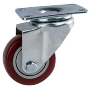 PVC Middle Type Omni-Directional PU Caster, Brand Name : SOLID