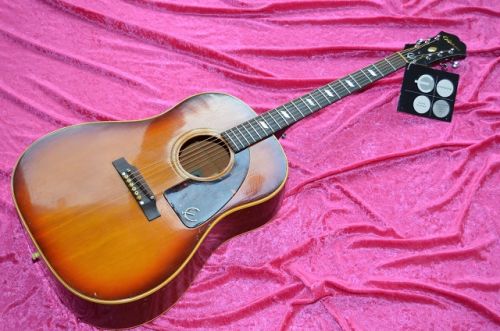 1966 Gibson Epiphone Texan FT79 Beatles Excellent Vintage & Rare WHC----2000$